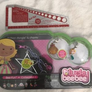 RETIRED! Lucky bee bee dangle and charms